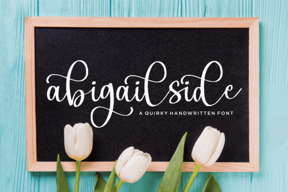 Abigailside: A Quirky Handwritten Font for Authentic Brand Identity