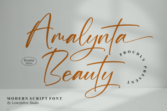 Amalynta Beauty: The Handwritten Typeface That Elevates Digital Design
