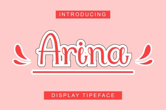 Arina: A Serif-Script Hybrid Font That Elevates Campaign Headlines