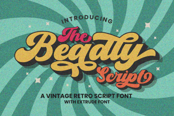 Beadly Typeface: The Retro Font That Elevates Small Business Branding