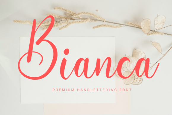 Bianca: The Elegant Handwritten Typeface for Editorial Design