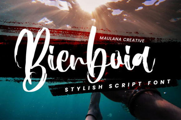 Bienboia: The Premium Script Typeface That Elevates Campaign Visuals