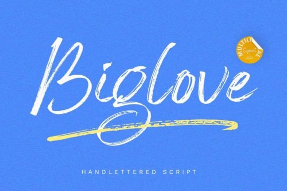 Big Love Font: The Handwritten Typeface That Elevates Campaigns