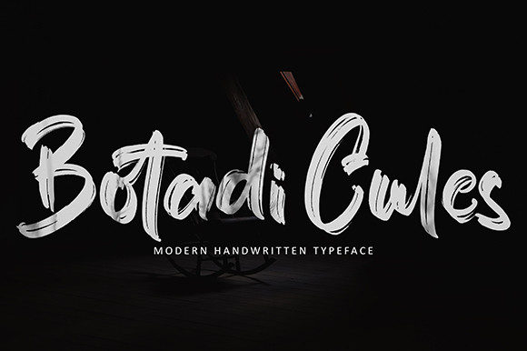 Botadi Cules: The Handwritten Typeface That Elevates Campaign Visuals