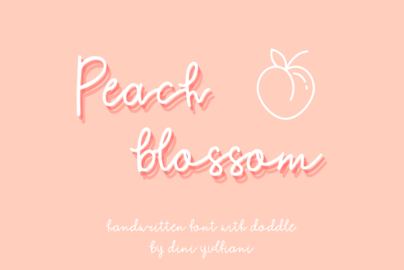 Bringing Warmth to Your Shop with the Peach Blossom Typeface