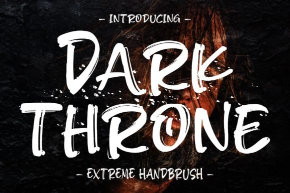 Dark Thorone: A Bold Display Font for Distinctive Web Headlines