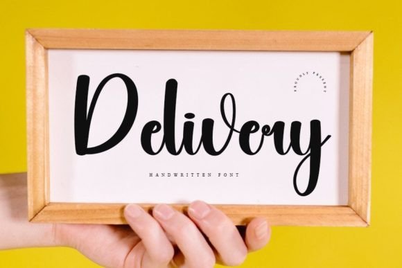 Delivery: The Handwritten Typeface That Elevates Editorial Design