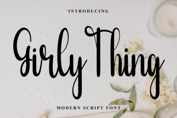 Girly Things: The Perfect Script Font for Elevating Your Brand Identity