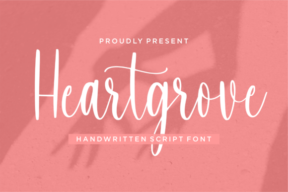 Heartgrove: A Playful Display Typeface for Creative Brands