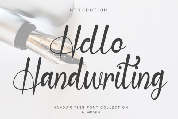 Hello Handwriting: The Perfect Typeface for Creative Crafters