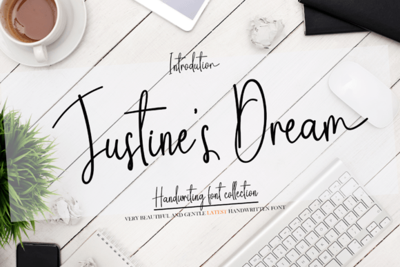 Justines Dream: The Handwritten Typeface That Elevates Brand Storytelling