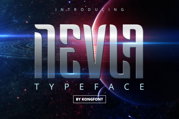Nevla: A Modern Display Font for Bold Brand Identities
