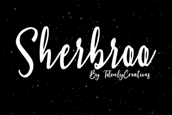 Sherbroo: A Script Amp Typeface for Editorial Identity