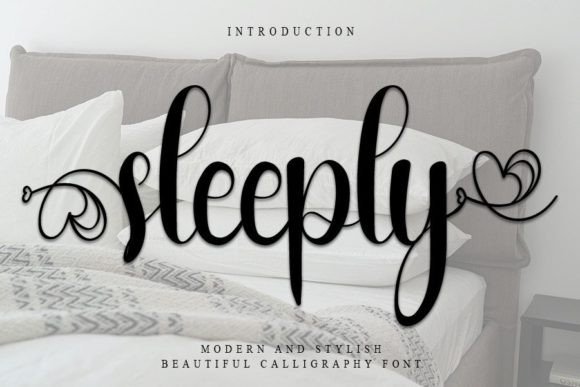 Sleeply: The Premium Script Typeface That Elevates Campaign Visuals