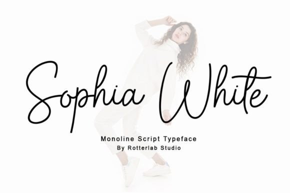 Sophia White: A Modern Script Font That Makes Your Campaign Stand Out