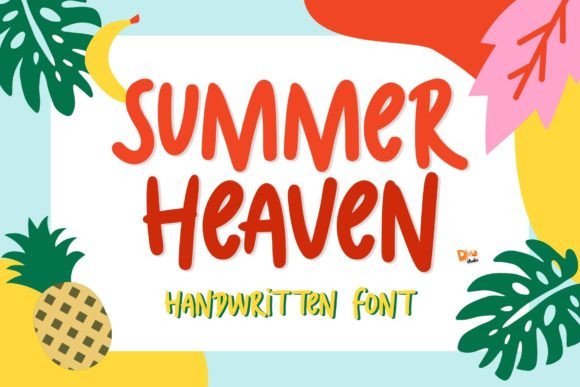 Summer Heaven: The Handwritten Typeface That Elevates Your Craft Shop