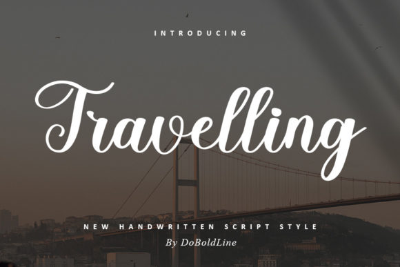Travellig: A Contemporary Handwritten Typeface for Modern Branding
