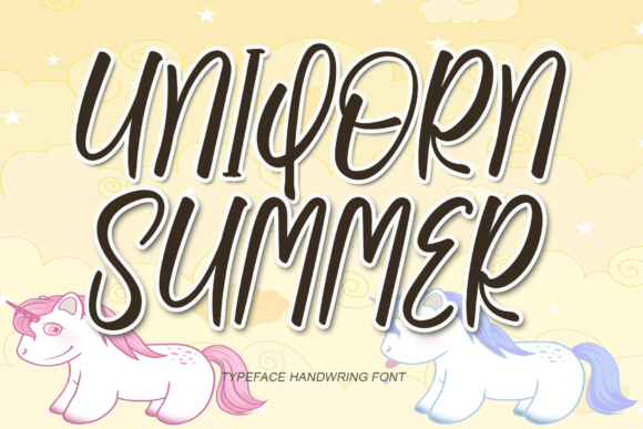 Uniqorn Summer: The Handwritten Typeface That Elevates Small Business Branding